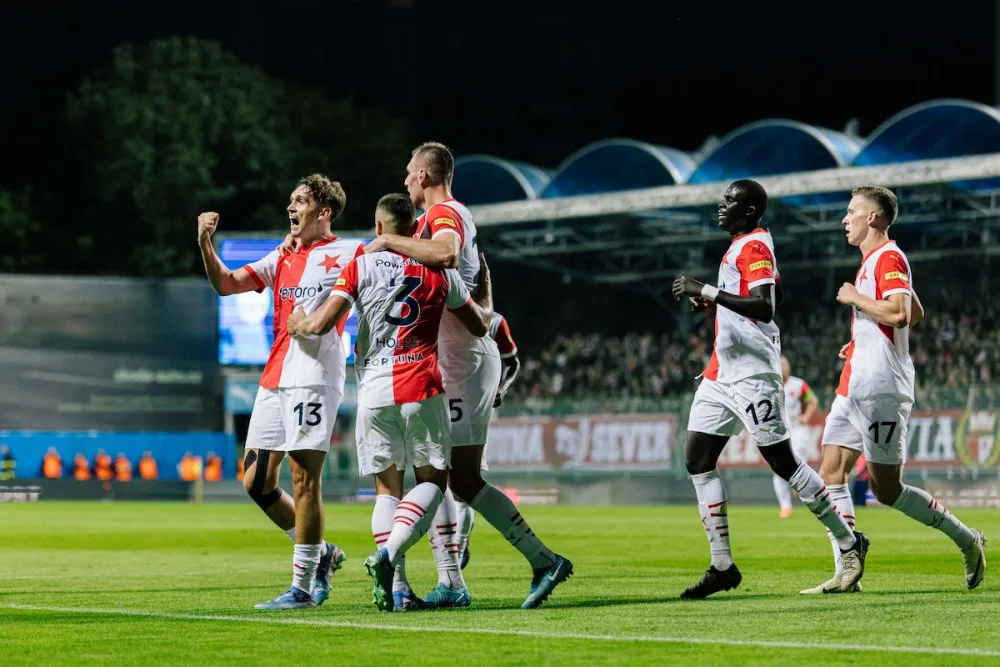 Slavia vyhrála 2:0 v Mladé Boleslavi a posunula se do čela fotbalové ligy