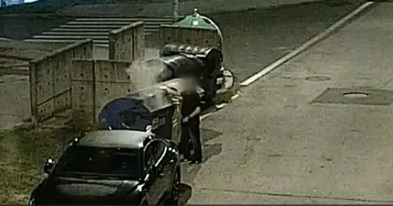 VIDEO: Policie dopadla muže, který v opilosti zapaloval kontejnery a způsobil škodu přes 400 tisíc