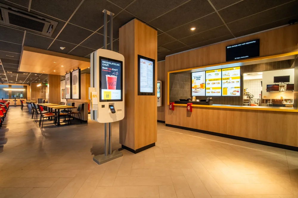 Pražské restaurace McDonald's prochází modernizací