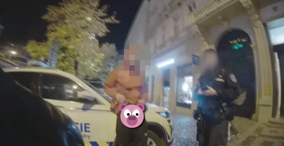 VIDEO: Se slovy 'to je můj živý tvor' předvedl strážníkům své genitálie. Skončil v poutech a na záchytce