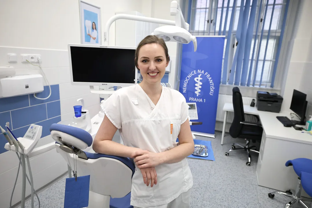 Vedoucí lékařka stomatologie v Nemocnici Na Františku Bára Malíková