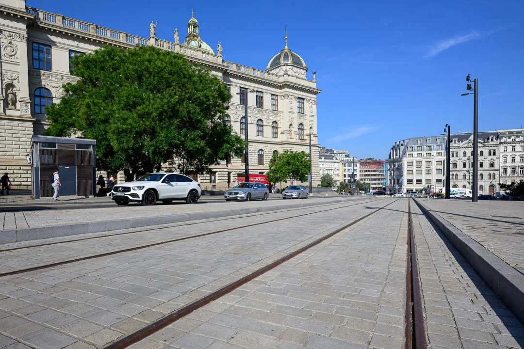 Tramvajovou trať na Muzeu začnou stavět letos.