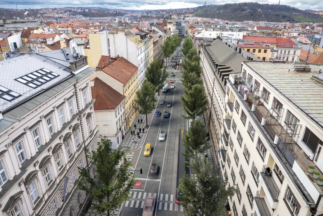 Ulice Ječná po.