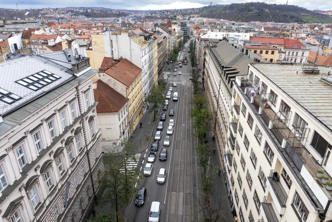 Ulice Ječná před.