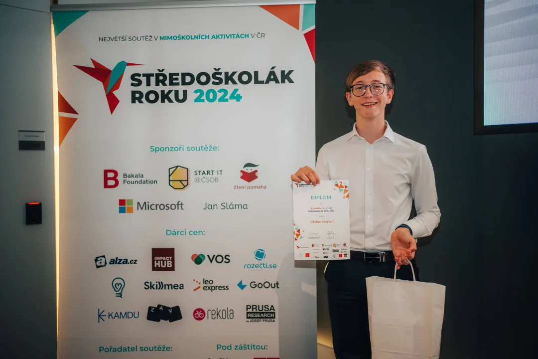 Václav Verner: z chemické olympiády až k mezinárodnímu výzkumu