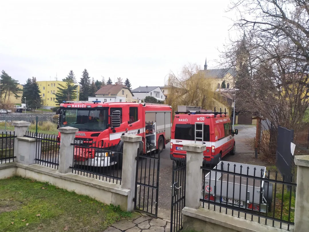 Výjezdová technika nebušických hasičů