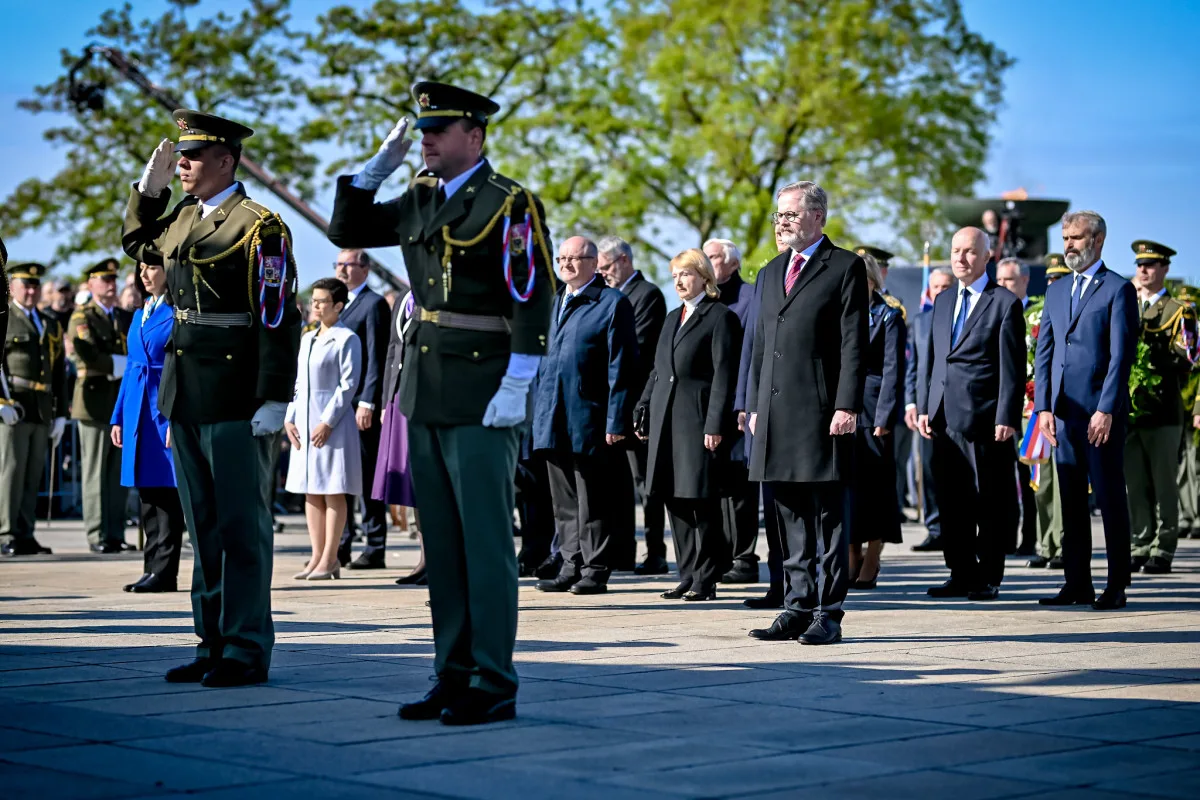 Je správné, že se stavíme za práva napadené Ukrajiny, řekl prezident při pietním aktu na Vítkově