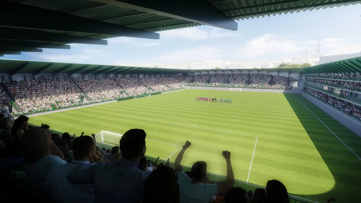 VIZUALIZACE: Nový stadion Bohemians dostal podobu, práce na Ďolíčku začnou už letos