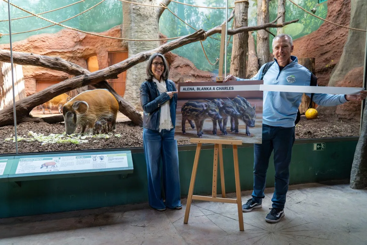 Alena, Blanka, Charles. Jména štětkounů v pražské zoo vybral americký astronaut Feustel
