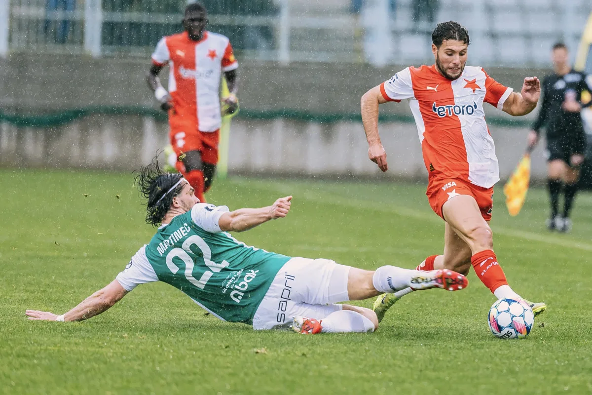 Slavia vedení neudržela.