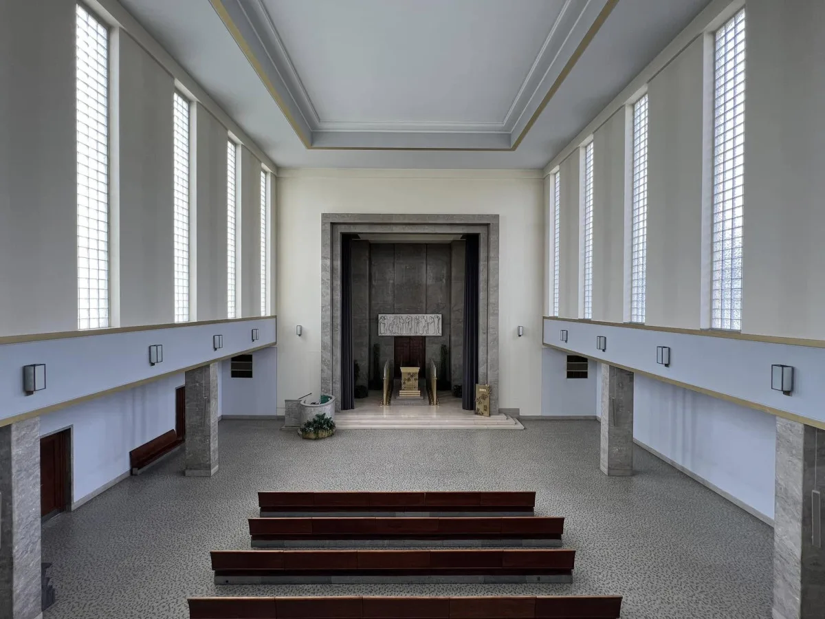 Strašnické krematorium.