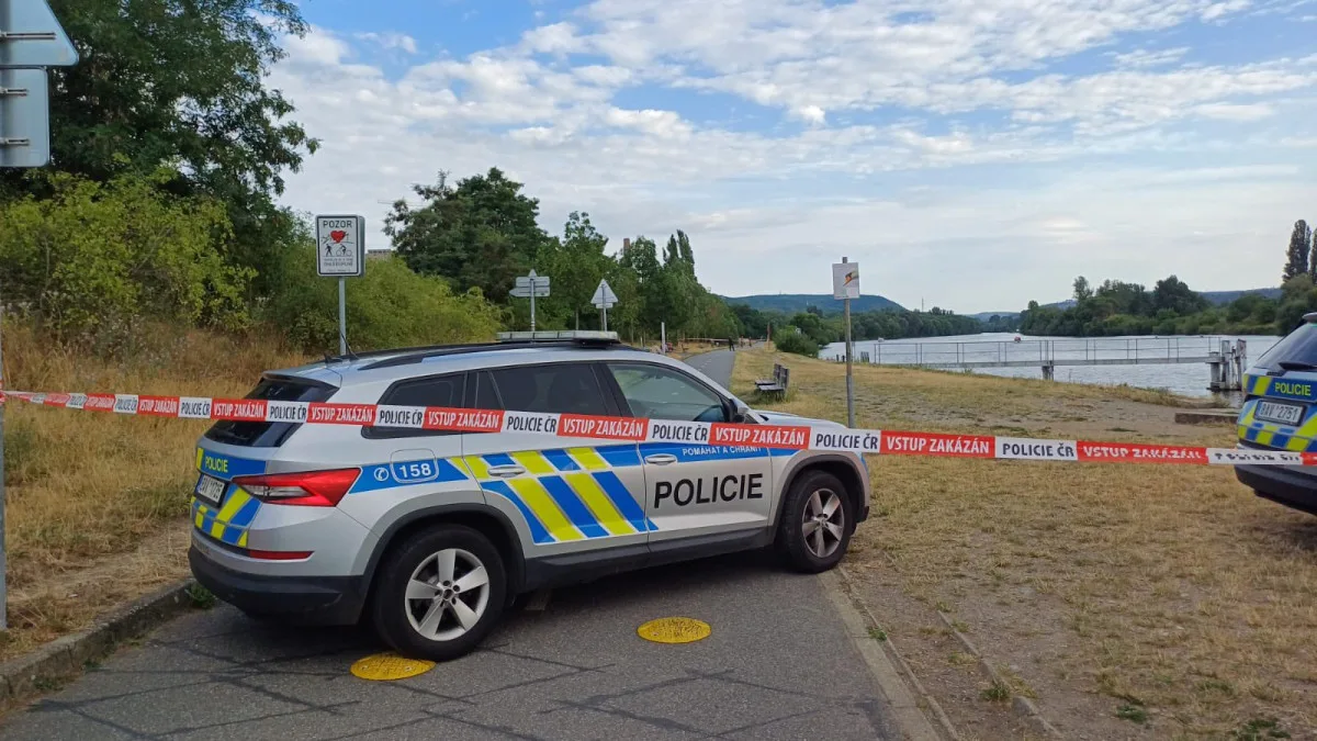 Policie uzavřela cyklostezku v Praze 4.