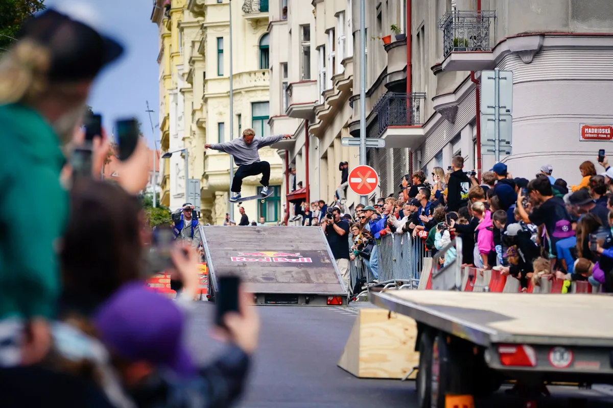 Redbull steep street