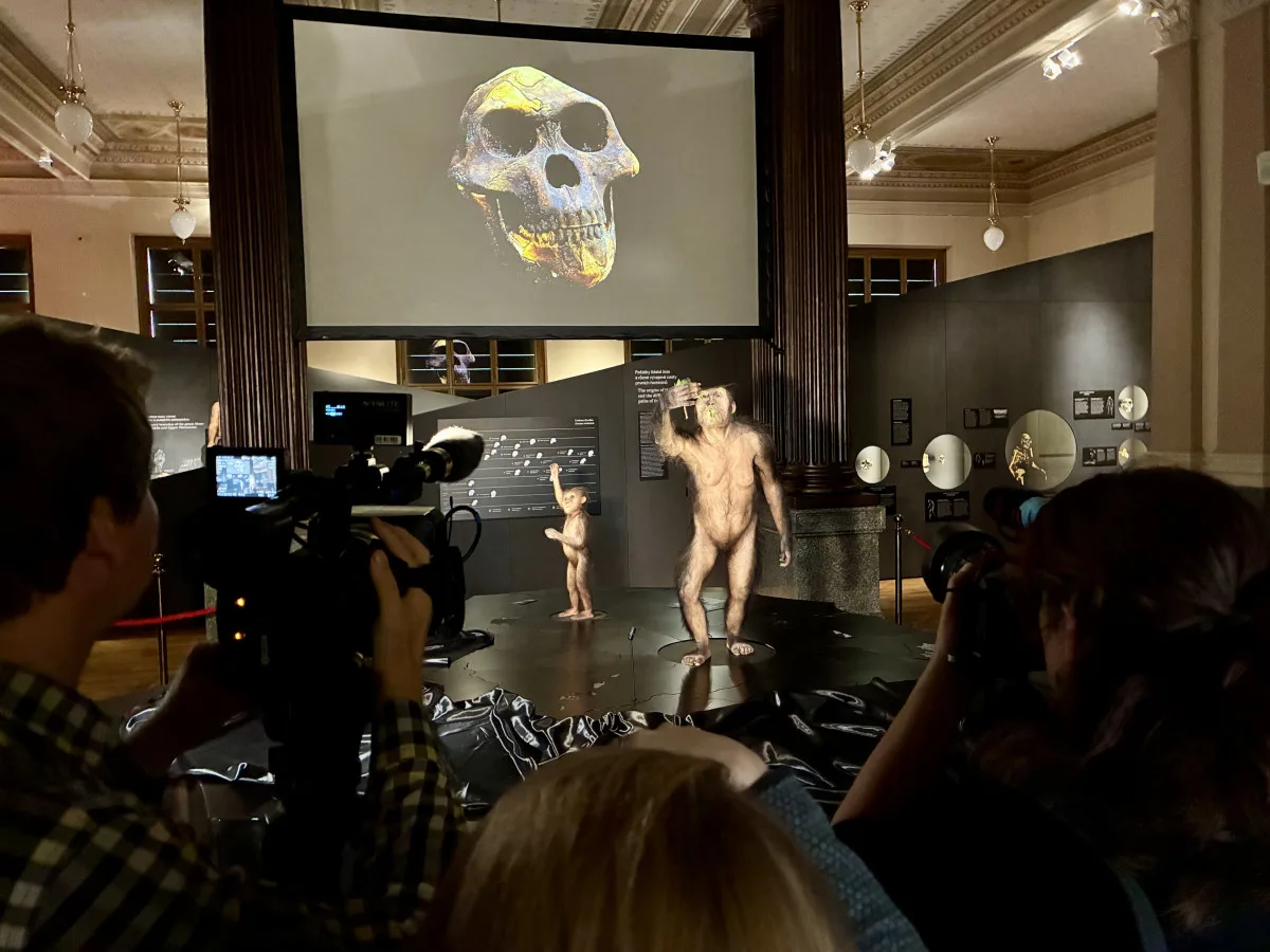 Národní muzeum jako první v Evropě vystavilo 3 miliony let staré fosilie člověka