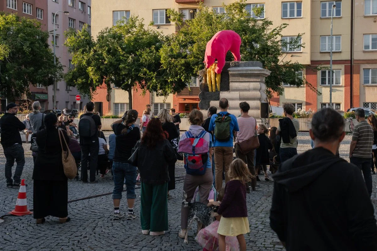 Foto z odhalení. zdroj: GHMP/Libor Galia