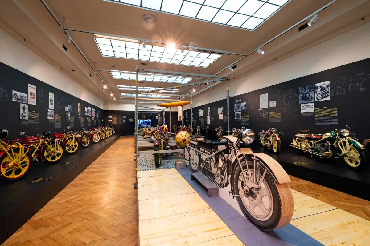 Národní technické muzeum vystavuje 30 motocyklů Čechie-Böhmerland