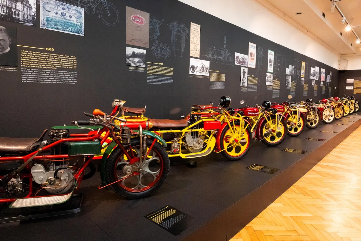 Národní technické muzeum vystavuje 30 motocyklů Čechie-Böhmerland