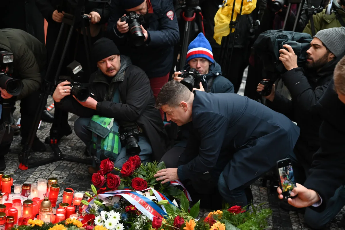 FOTO,VIDEO: 17. listopad na Národní třídě. Pavel, Babiš I Rakušan sklidili kritiku