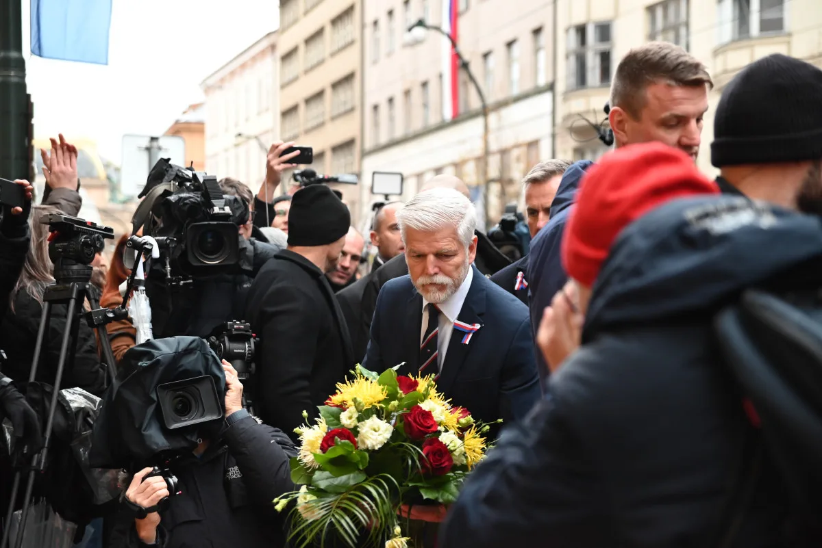 FOTO,VIDEO: 17. listopad na Národní třídě. Pavel, Babiš I Rakušan sklidili kritiku