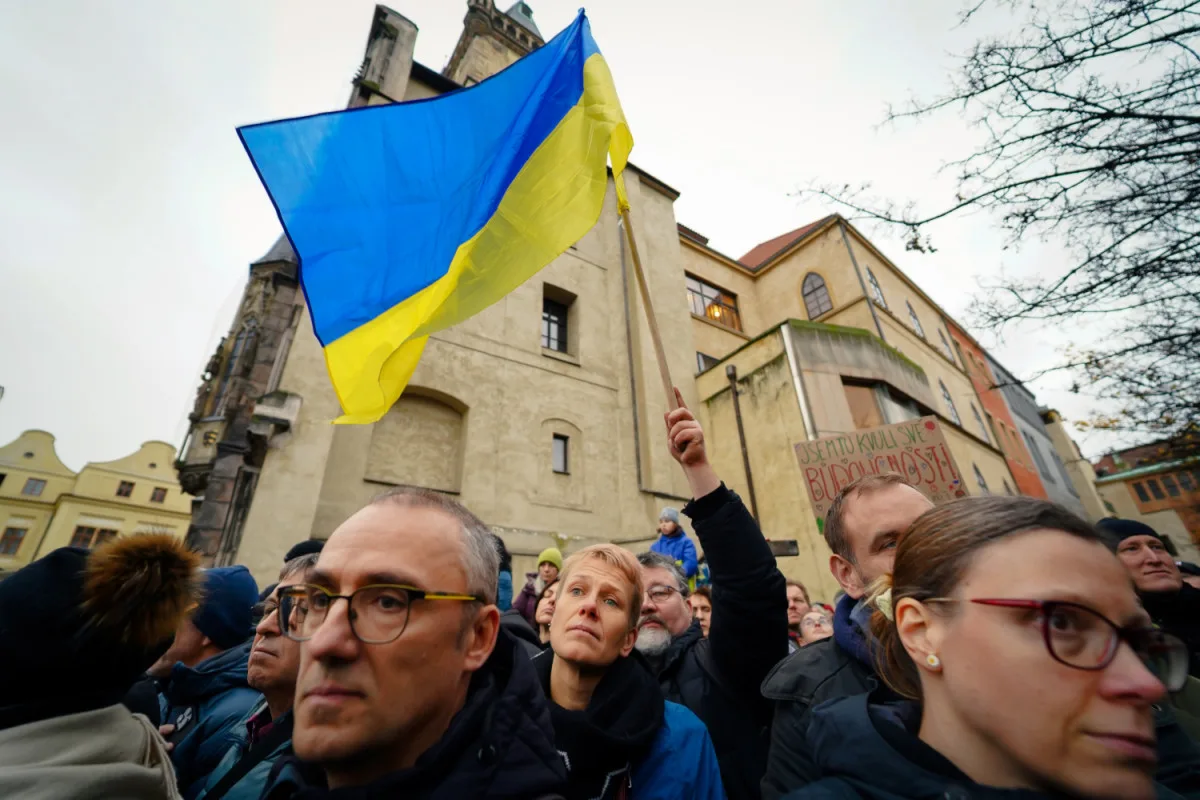 FOTO: Na protivládní demonstraci Milionu chvilek dorazily na Staromák tisíce lidí