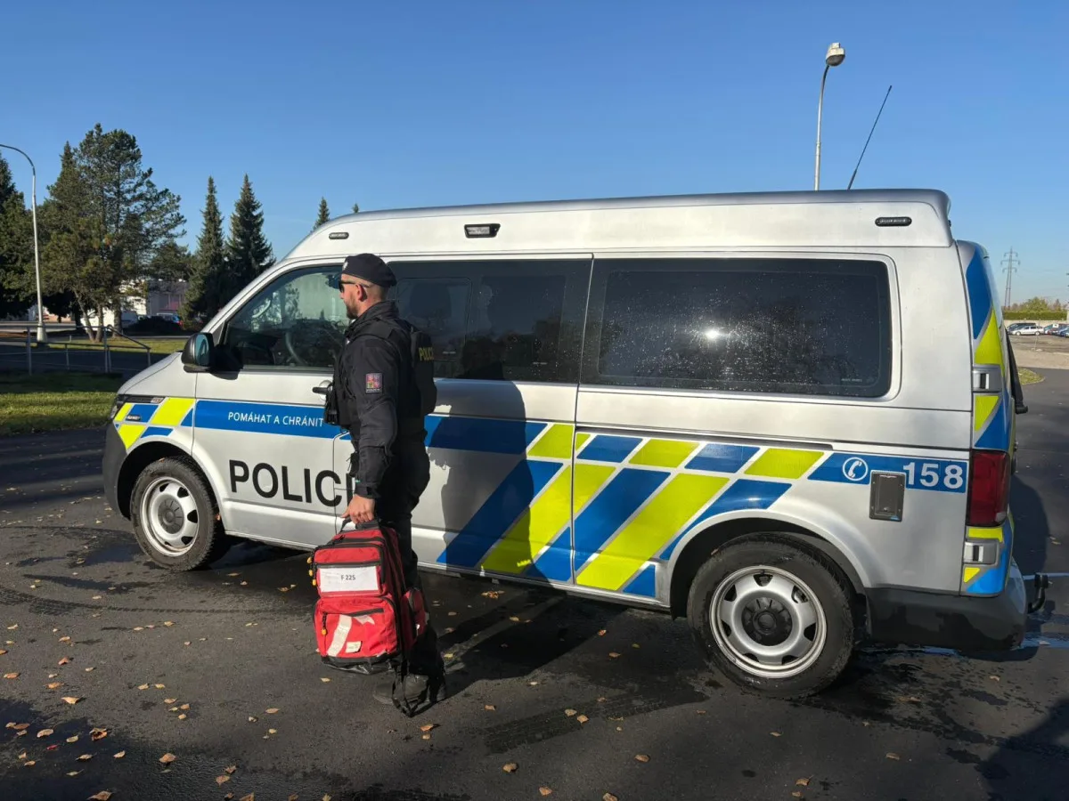 Otec a syn bojovali o život muže v centru Ostravy, oba jsou policisté. Foto: Se svolením Policie ČR