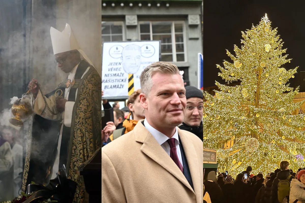LISTOPAD 2025: Pohřeb Duky, pískot na Národní třídě a přípravy na Vánoce