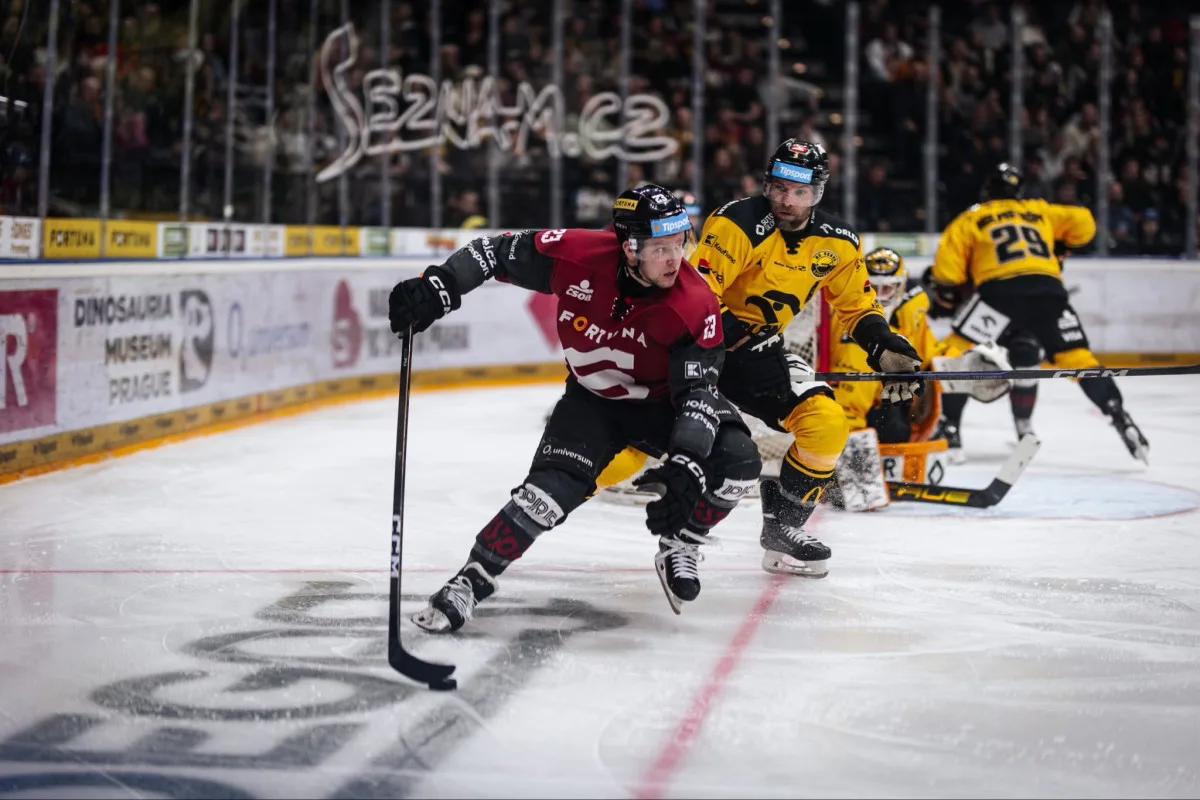 Hokejisté Sparty porazili doma Litvínov 5:1