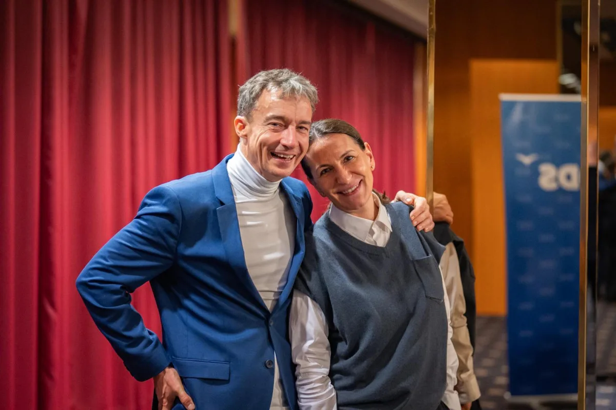 Tomáš Portlík a Alexandra Udženija.