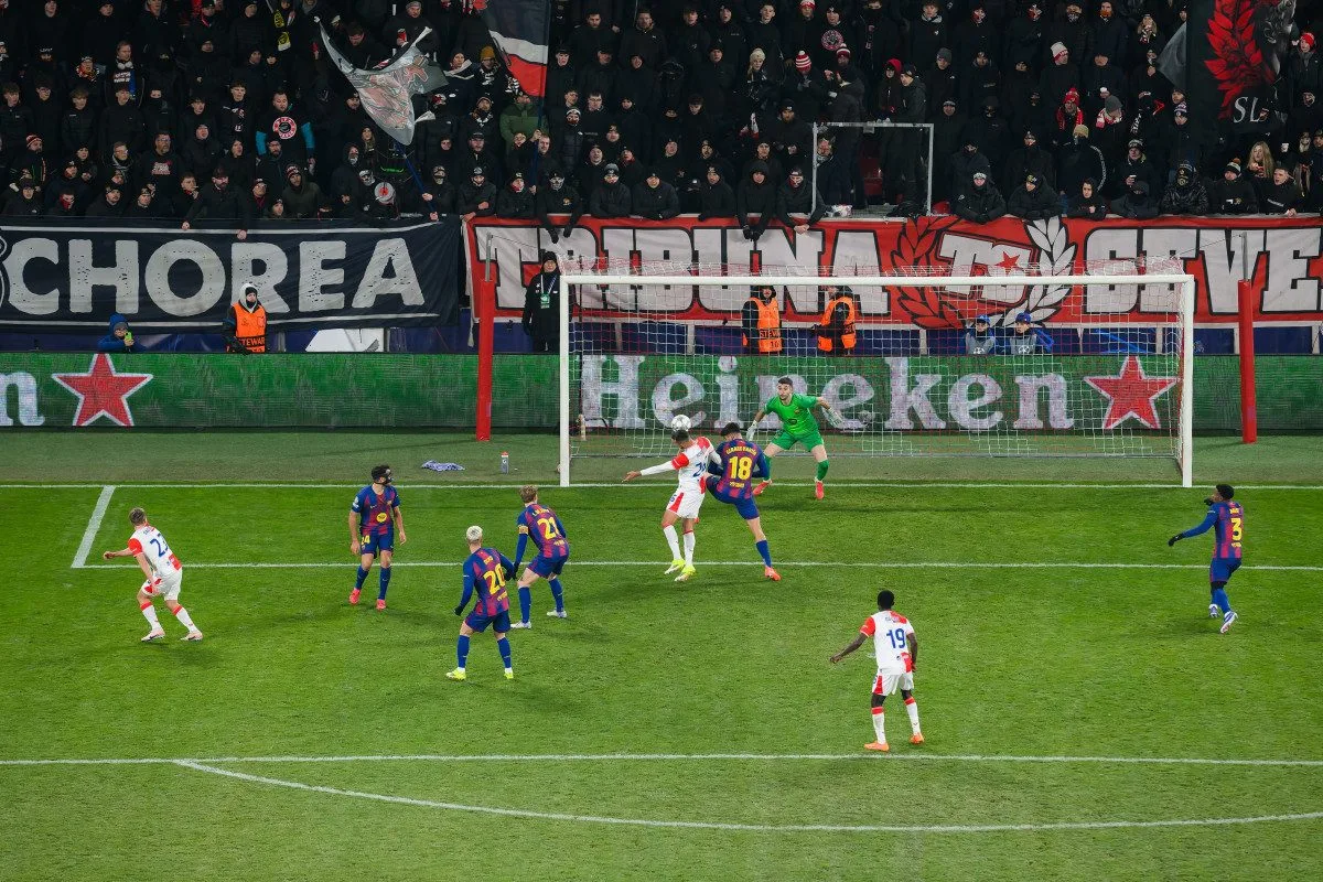 Slavia prohrála 2:4.
