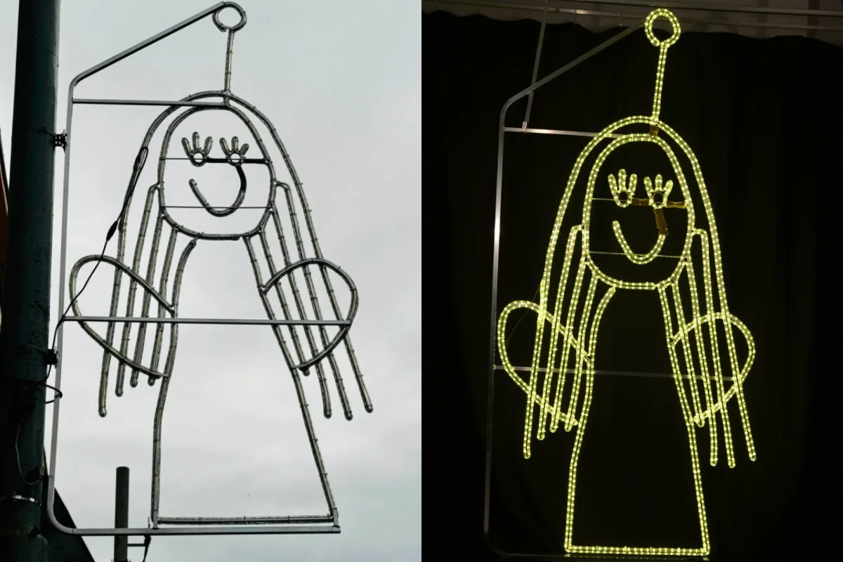 Minulý rok byl k vidění anděl.