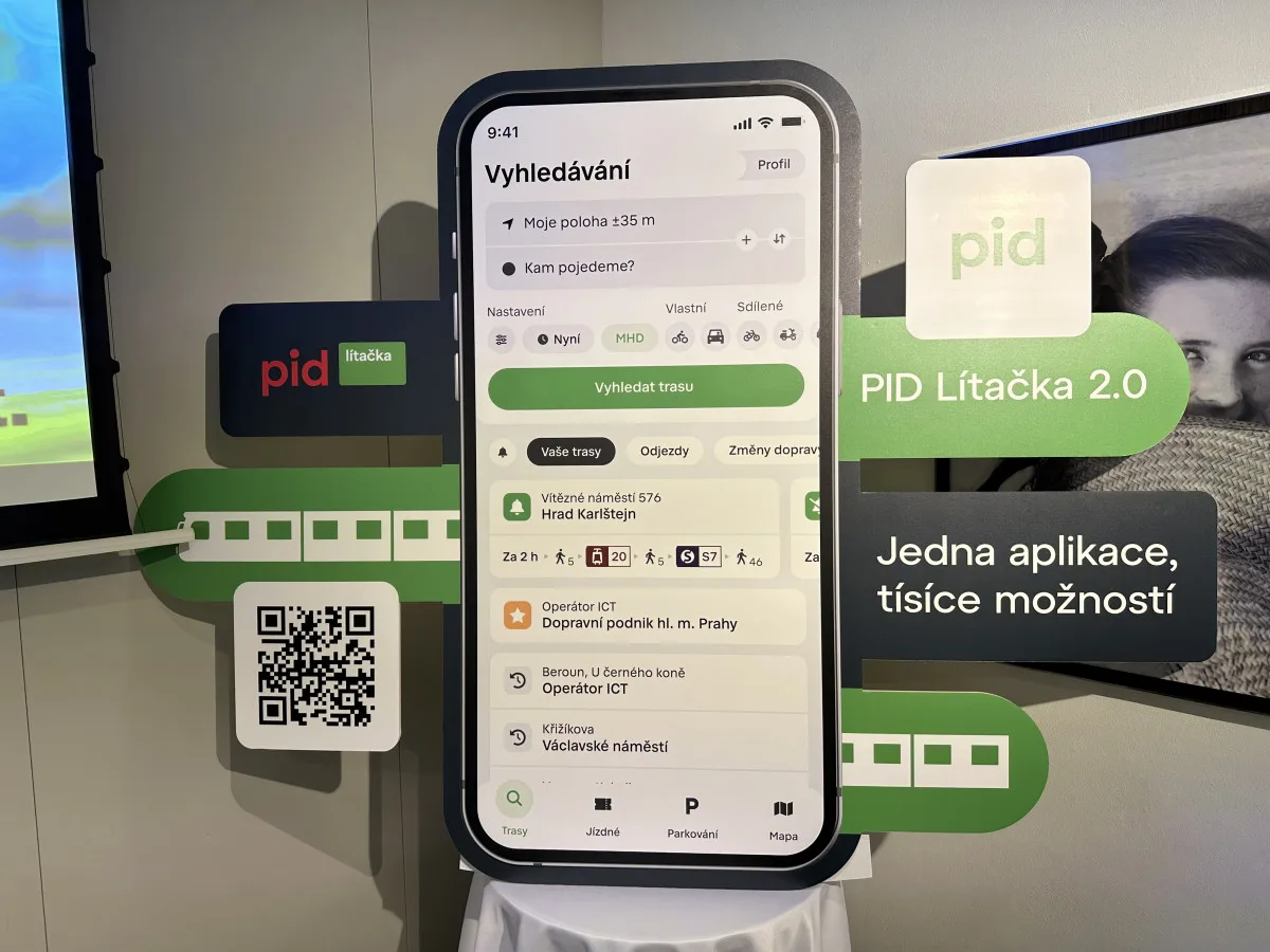 Doporučí ideální vagon, započítá zpoždění. Aplikaci Lítačka vylepší