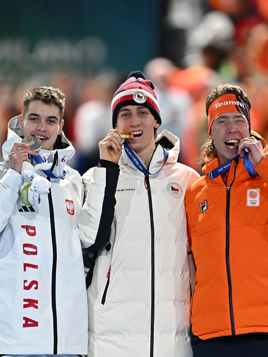 Olympijské zlato pro Jílka. Devatenáctiletý rychlobruslař z Prahy vyhrál závod na 10 km