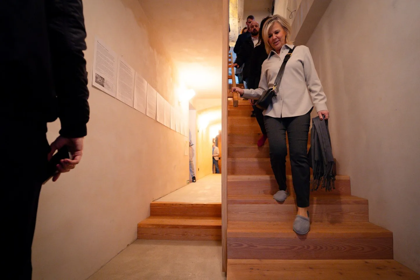 Prezidentova správná sousedská návštěva pražských Buďánek. Dostal papuče a linecké