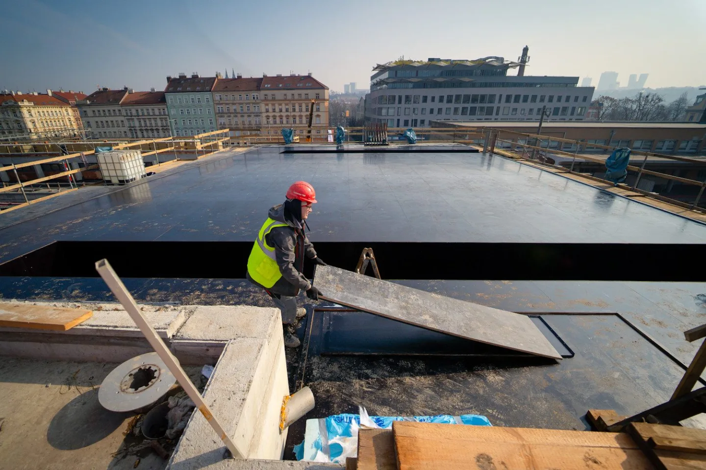 FOTO: Smíchovské nádraží roste před očima. První nástupiště dokončí letos