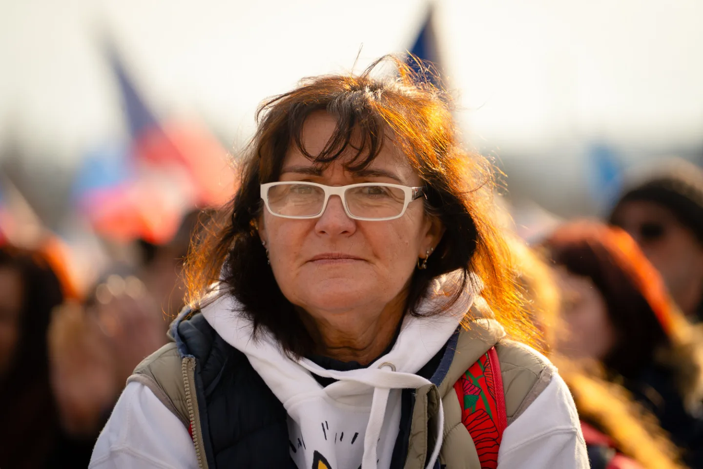 FOTO: Pryč s Burešem a vyděrači. Podívejte se, jak probíhala demonstrace na Letné