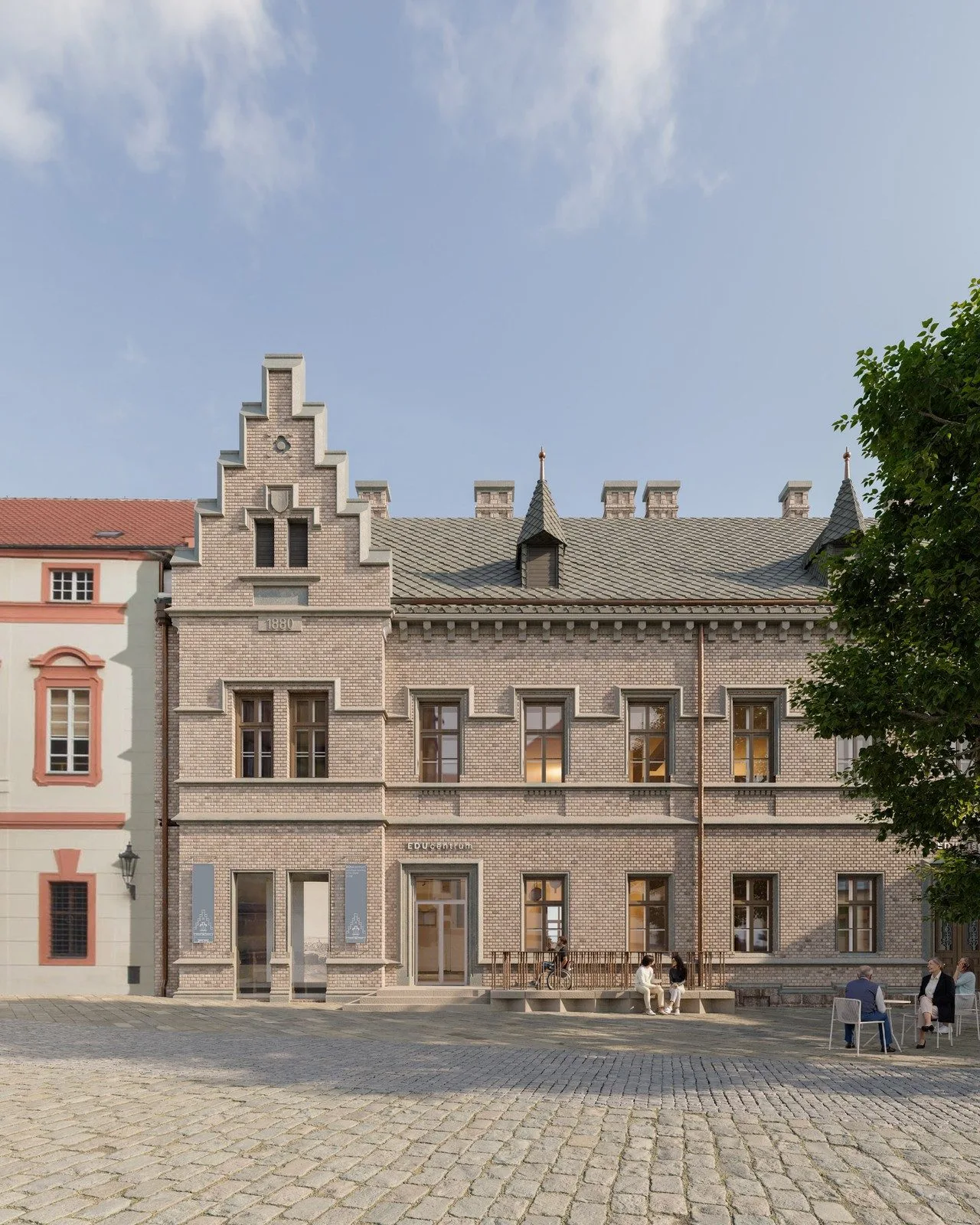 VIZUALIZACE: Pražský hrad bude mít vzdělávací centrum v nevyužívaných domech