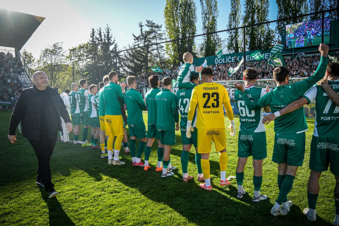 Bohemians nad Spartou vyhráli 2:0.