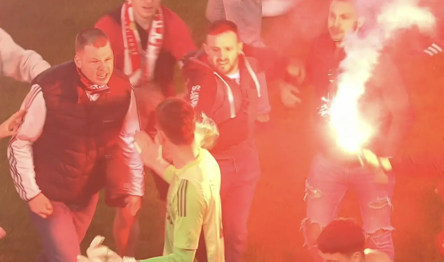 Na Surovčíka se vrhli fanoušci Slavie