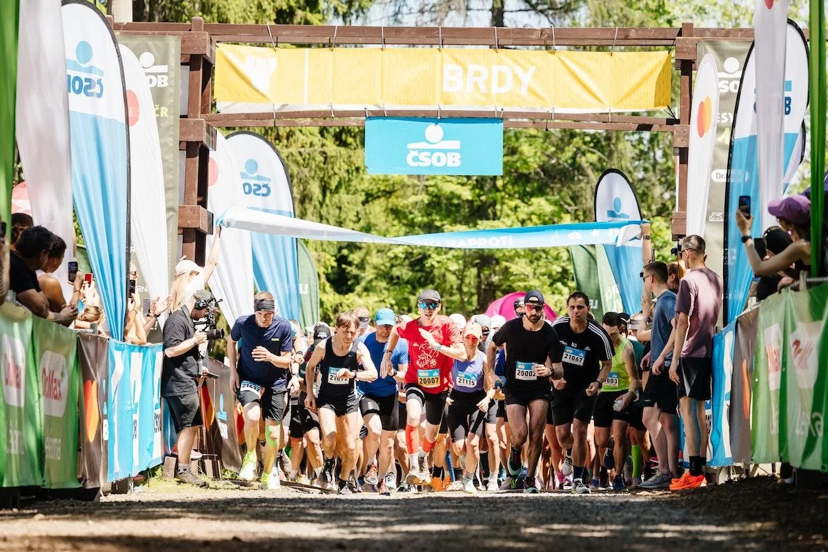 Závod, kde byl vítěz každý. Běhej lesy v Brdech prověřilo běžce v horkém počasí