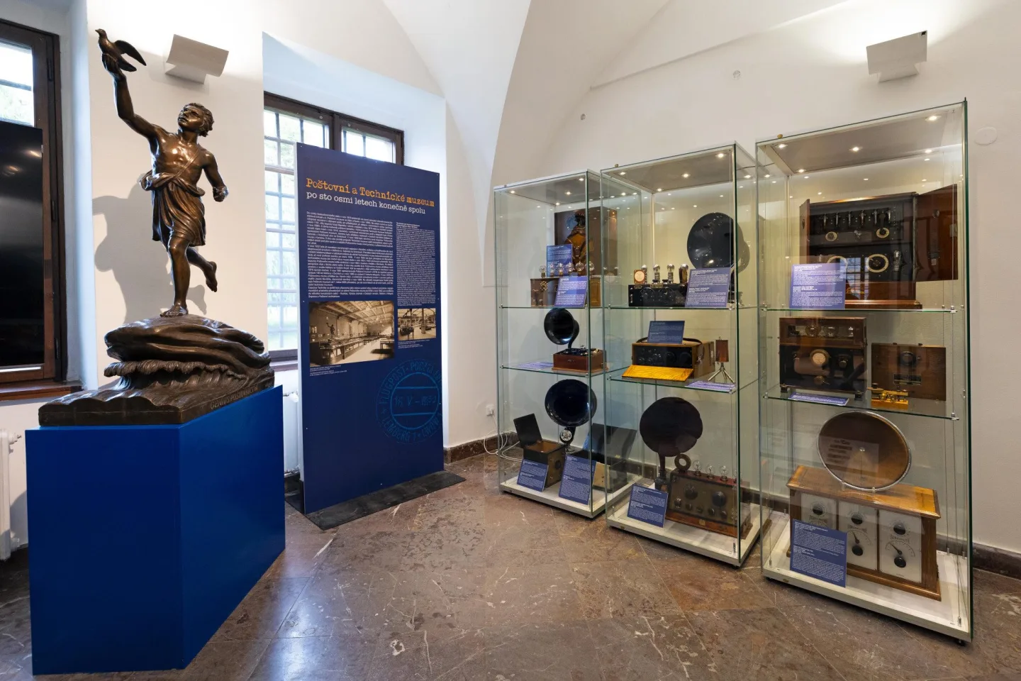 Národní technické muzeum otevřelo expozici nově získaného Poštovního muzea