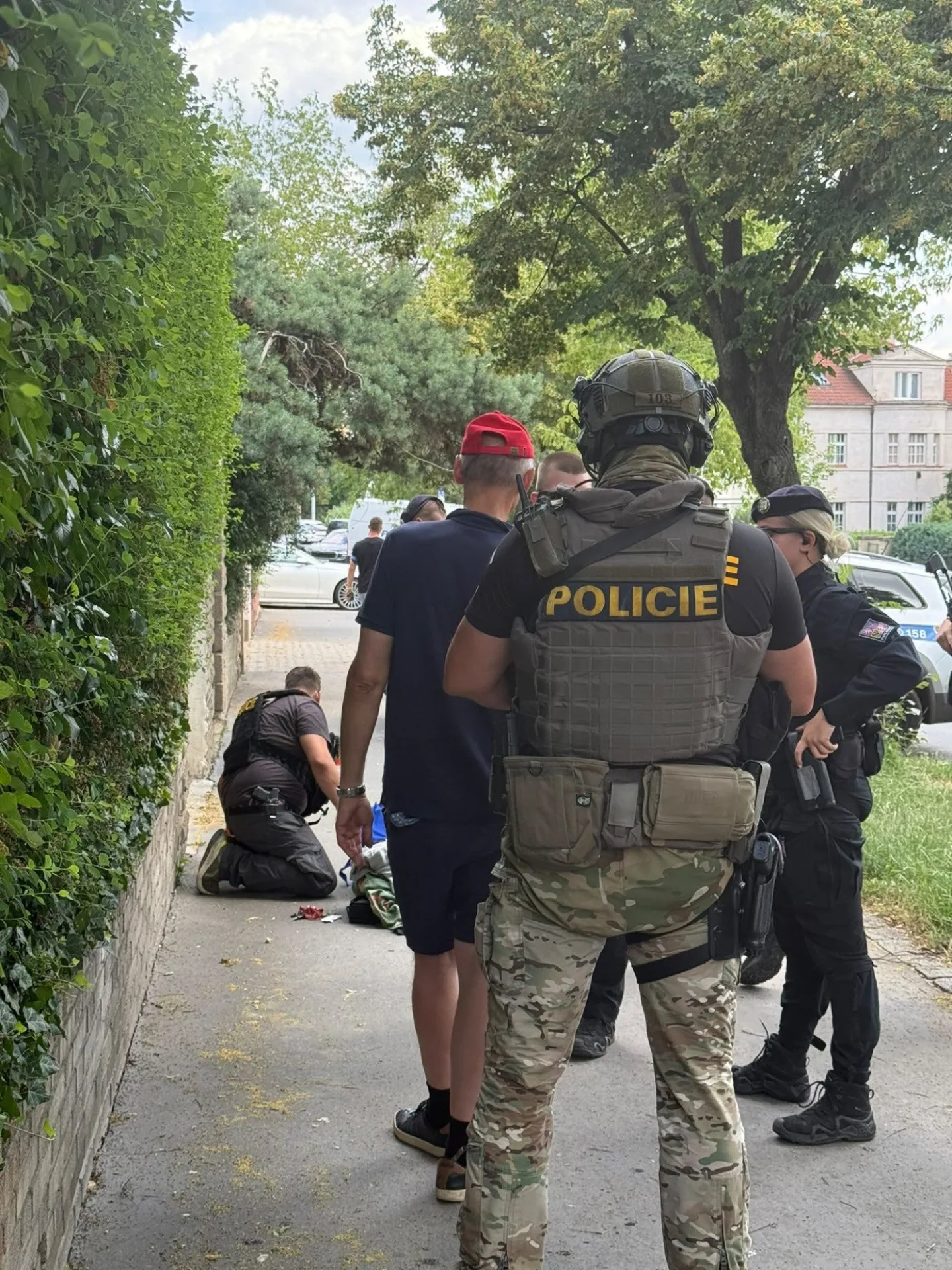 Po muži pátrali policisté od rána.