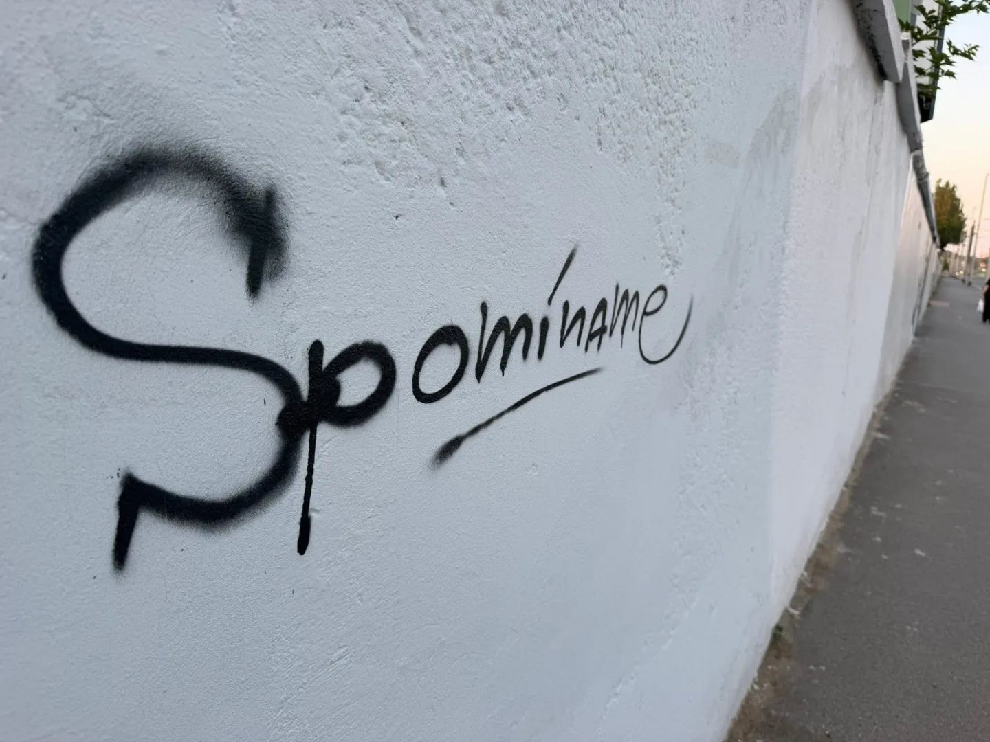 Zesnulou influencerku Mínu připomíná ve Vysočanech nový mural