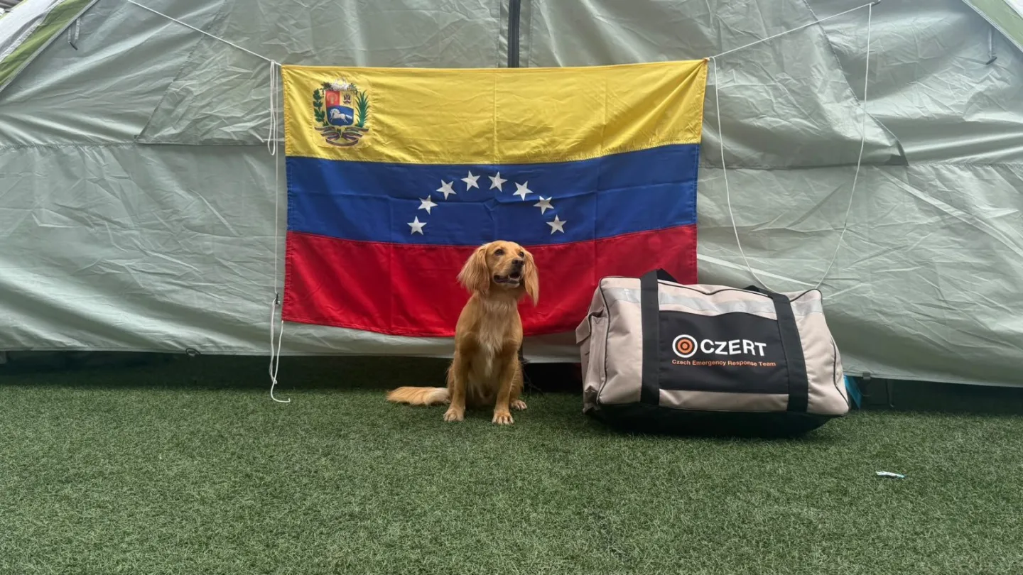 Velké horko a malá šance na záchranu. Psovod městské policie popsal zásah ve Venezuele