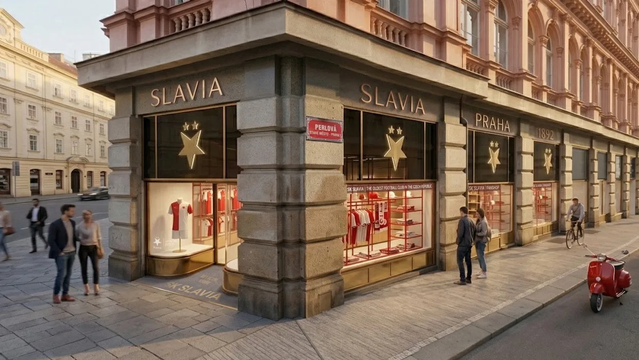 Slavia otevře v centru Prahy fanshop, bude místo cukrárny