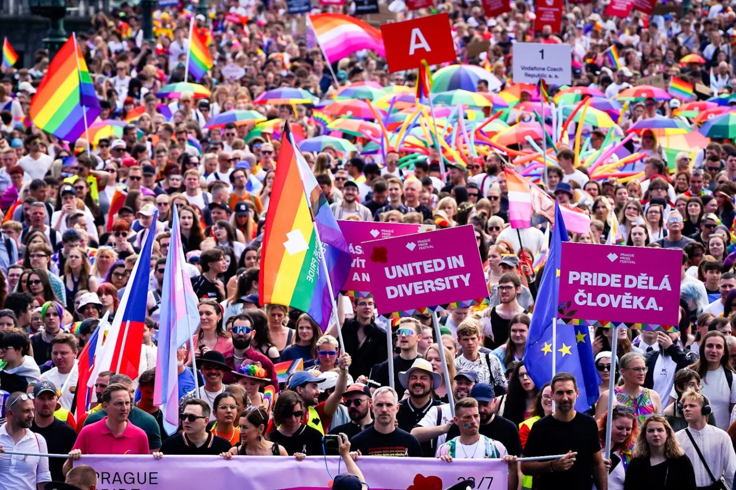Prague Pride začíná v pondělí.