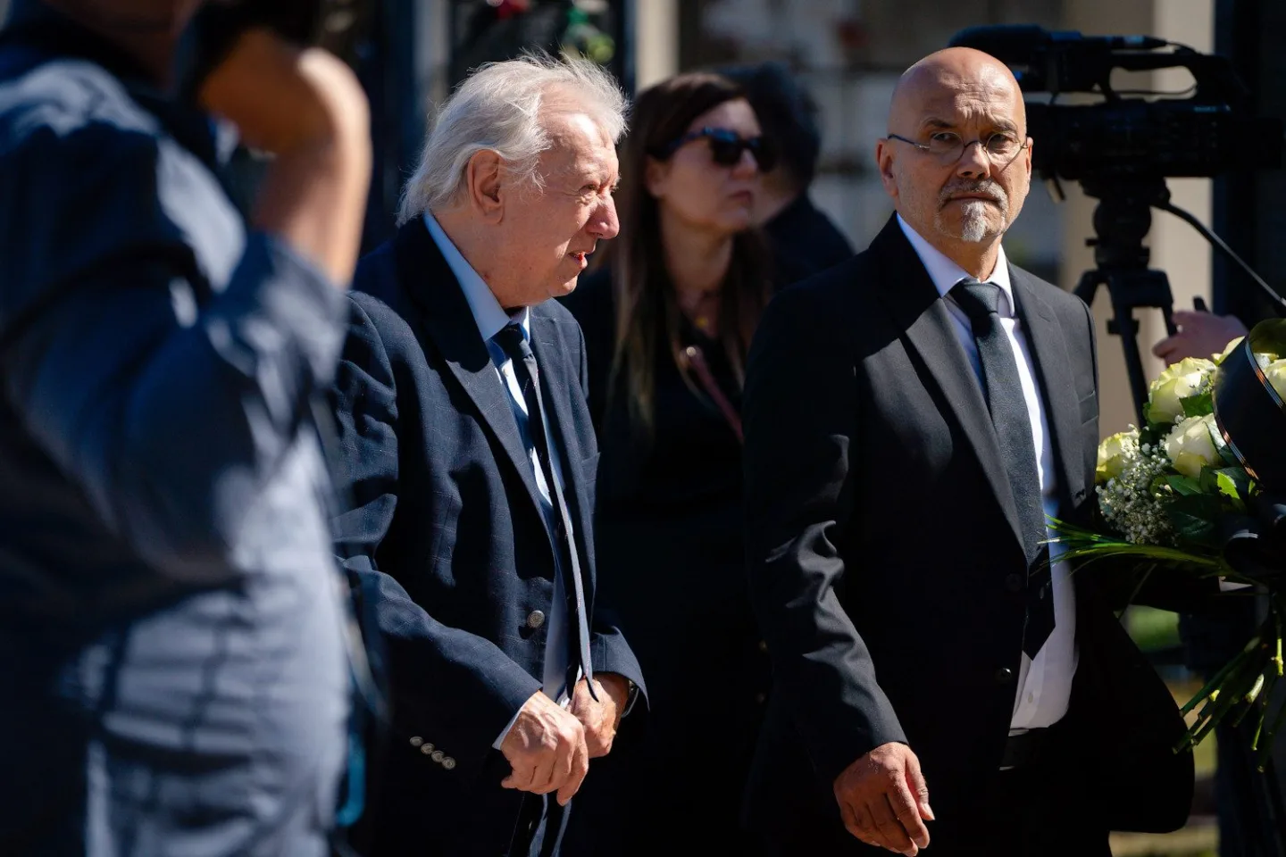 FOTO: Poslední rozloučení s Milanem Knížákem. Při obřadu promluvili Klaus a Klempíř