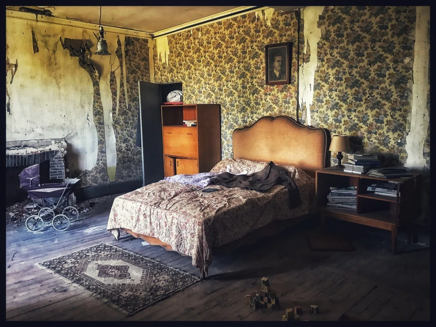 Opuštěná vila ve Francii