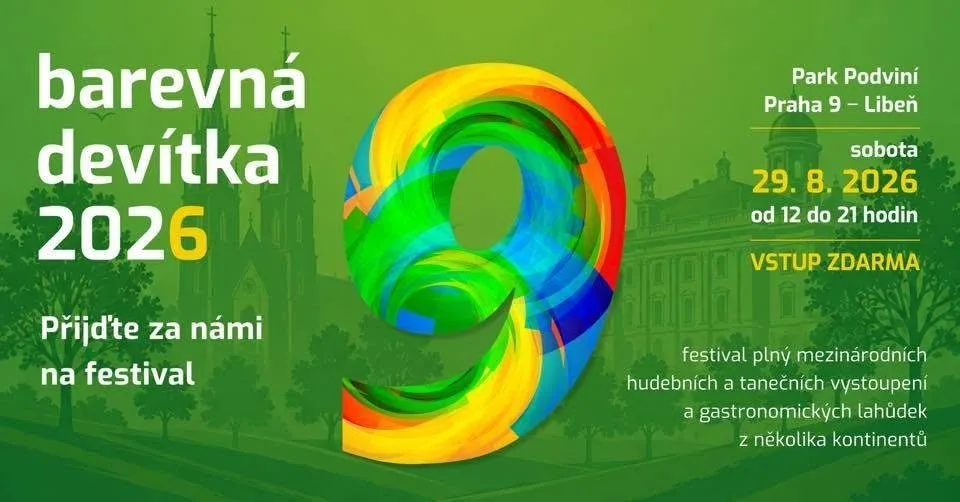 Barevná devítka 2026: Hudba, tanec a chutě z celého světa opět rozzáří Podviní