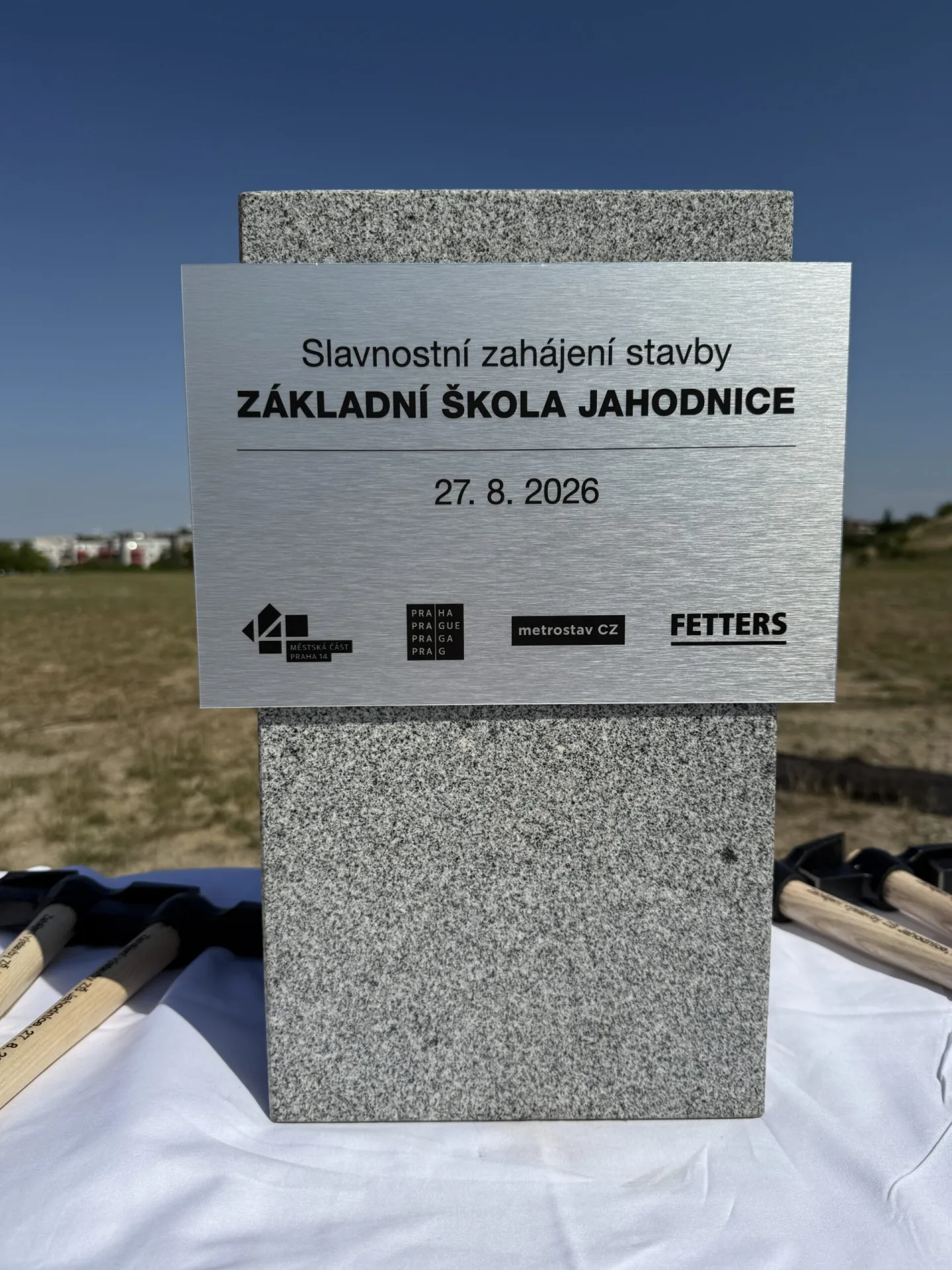 Praha 14 zahájila stavbu školy na Jahodnici za 950 milionů korun