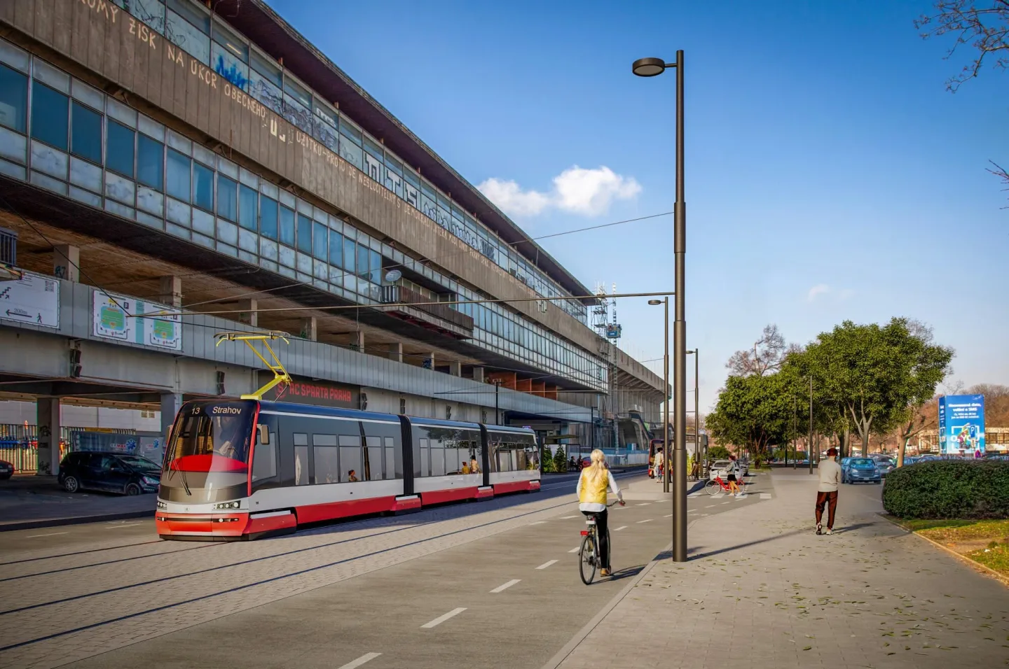 Nové tramvajové linky na Strahov. V plánu je propojit koleje, Dejvice i centrum